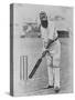 W G Grace Ready to Receive the Ball-null-Stretched Canvas