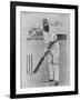 W G Grace Ready to Receive the Ball-null-Framed Photographic Print