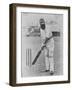 W G Grace Ready to Receive the Ball-null-Framed Photographic Print