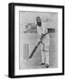 W G Grace Ready to Receive the Ball-null-Framed Photographic Print