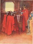 Horatio Tells His Men to 'Bear Hamlet Like a Soldier', from 'Hamlet' by William Shakespeare,…-W. G. Simmonds-Laminated Giclee Print