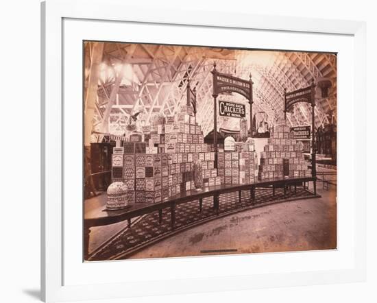 W.G. Wilson and Co.'s Exhibit - Walter G. Wilson and Co. Crackers, Agricultural Hall,…-null-Framed Giclee Print