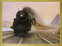 Pass in the Night, the Twentieth Century Limited of the New York Central Lines Poster-W.H. Foster-Giclee Print