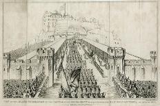 Grand Procession to Edinburgh Castle-W.h. Lizars-Art Print