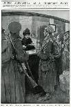 Derby Recruiters Sleeping at a Recruiting Office, WW1-W. Hatherell-Art Print