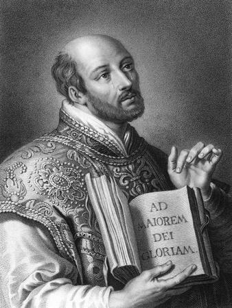 St Ignatius of Loyola, 16th Century Spanish Soldier and Founder of the Jesuits