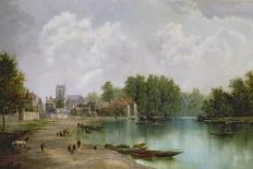 View of Twickenham-W. Howard-Framed Stretched Canvas