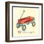 W is for Wagon-Catherine Richards-Framed Art Print