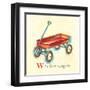 W is for Wagon-Catherine Richards-Framed Art Print