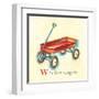 W is for Wagon-Catherine Richards-Framed Art Print