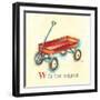 W is for Wagon-Catherine Richards-Framed Art Print