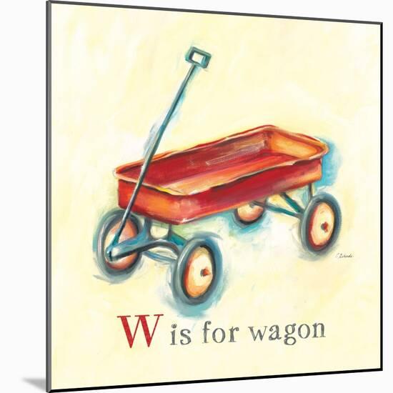 W is for Wagon-Catherine Richards-Mounted Art Print