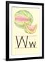 W Is for Watermelon-null-Framed Art Print