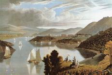 West Point, from Above Washington Valley-W. J. Benett-Framed Stretched Canvas