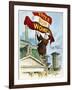 W.J. Bryan Cartoon, C1915-Clifford K. Berryman-Framed Giclee Print