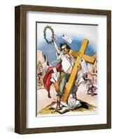 W.J. Bryan: Cross Of Gold-Grant Hamilton-Framed Giclee Print