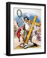 W.J. Bryan: Cross Of Gold-Grant Hamilton-Framed Giclee Print