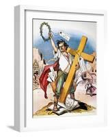 W.J. Bryan: Cross Of Gold-Grant Hamilton-Framed Giclee Print