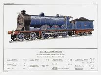 Caledonian Railway Express Loco No 903-W.j. Stokoe-Art Print