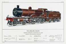 Great Western Railway Express Loco No 190 Waverley-W.j. Stokoe-Art Print