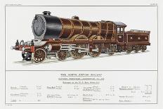 Midland Railway Express Loco No 1025-W.j. Stokoe-Art Print