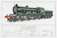 North British Railway Express Loco No 868-W.j. Stokoe-Art Print