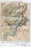 A Map of Richmond and its Vicinity Showing All Batteries, 1862-1867-W Kemble-Framed Giclee Print