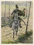 Poland, a Hussar-W. Kossak-Framed Stretched Canvas