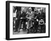 W.L. Mackenzie King, Franklin D. Roosevelt, Winston Churchill, Quebec Conference, Quebec City, 1944-null-Framed Photo