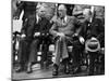 W.L. Mackenzie King, Franklin D. Roosevelt, Winston Churchill, Quebec Conference, Quebec City, 1944-null-Mounted Photo