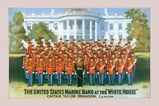 The United States Marine Band at the White House-W.l. Radcliffe-Laminated Art Print