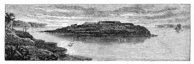 Bare Island, Botany Bay, New South Wales, Australia, 1886-W Macleod-Framed Giclee Print