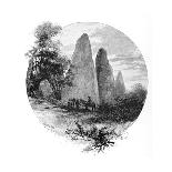 Granite Rocks, Betts Camp, Mount Kosciuszko, New South Wales, Australia, 1886-W Macleod-Framed Giclee Print