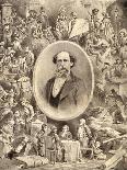 Charles Dickens Writer-W. Reynolds-Mounted Photographic Print