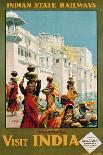 Visit India - Indian State Railways, Khyber Pass Poster-W.S Bylityllis-Laminated Giclee Print