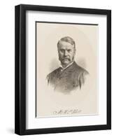 W S Gilbert (1836-1911)-null-Framed Art Print