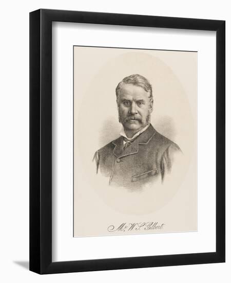 W S Gilbert (1836-1911)-null-Framed Art Print