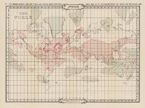 Map Showing Atlantis During the Period of Its Greatest Prosperity-W. Scott-elliot-Art Print