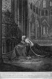 Louis VII, King of France before Becket's Tomb, Canterbury Cathedral, 12th Century-W Sharp-Giclee Print