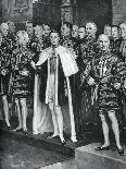 The Earl Marshal, Heralds, and Other Officers of Arms, Coronation of George VI, 12 May 1937-W Smithson Broadhead-Laminated Giclee Print