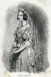 Queen Victoria in Bridal Dress-W Spielmeyer-Art Print