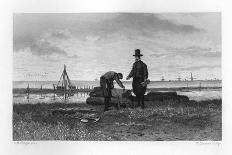 Tsar Peter I of Russia Working on an East Indiaman, Amsterdam Docks, Netherlands, 1697-W Steelink-Giclee Print