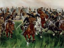 The Cavalry-W. T. Trego-Mounted Giclee Print