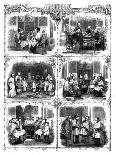 Dr Johnson's First Interview with John Wilkes, 1866-W Thomas-Giclee Print