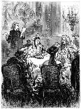 Dr Johnson's First Interview with John Wilkes, 1866-W Thomas-Mounted Giclee Print