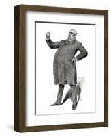 W V Harcourt (Furniss)-Harry Furniss-Framed Art Print