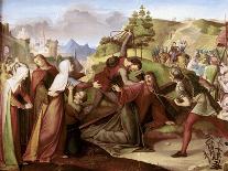 Christ on His Way to Golgotha-W. Von Schadow-Framed Stretched Canvas
