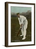 W. W. Armstrong, Cricket Player from Australia-null-Framed Art Print