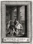 Hercules Overcomes Antaeus, Who Opposes His Passage into Africa, 1775-W Walker-Giclee Print