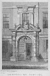 The Old Door of Haberdashers' Hall, City of London, 1830-W Watkins-Giclee Print